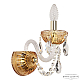 Бра Bohemia Ivele Crystal 5402B/1/141 G Amber/M-1G