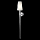 Бра Crystal Lux LUMINOUS AP1 CHROME