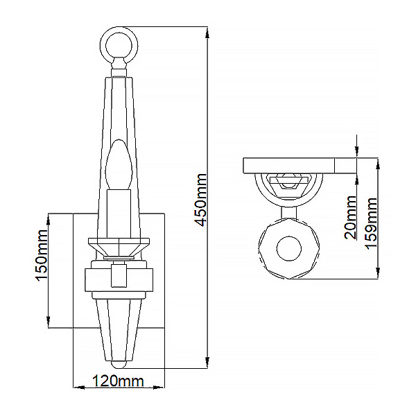 Бра Hinkley Ascher QN-ASCHER1
