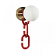Бра Loft IT Chain 10128W Red