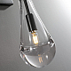 Бра DeLight Collection Raindrop MT9093-1W black brushed gold