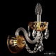 Бра Bohemia Ivele Crystal 5402B/1/141 G Amber/M-1G