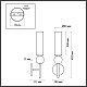 Бра Odeon Light Midcent Lolla 4359/1W