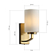 Бра ST Luce Opalus SL1403.301.01