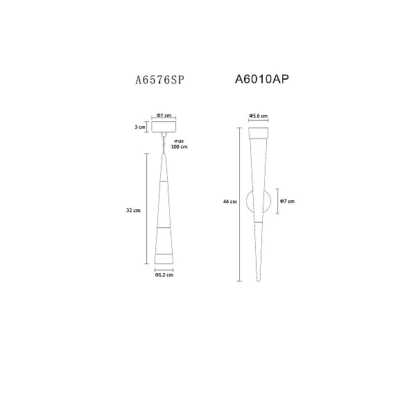 Бра Arte Lamp Sabik A6010AP-1CC