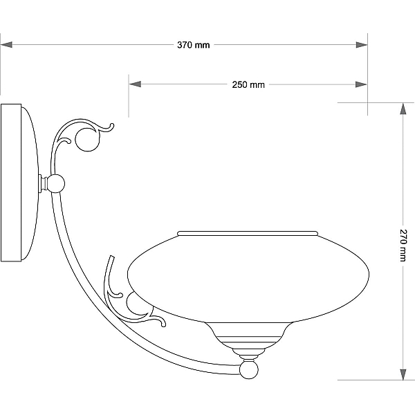 Бра Kutek Casamia CAS-K-1 (P)