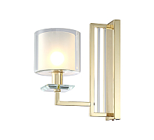 Бра Crystal Lux Nicolas AP1 Gold/White