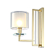 Бра Crystal Lux Nicolas AP1 Gold/White
