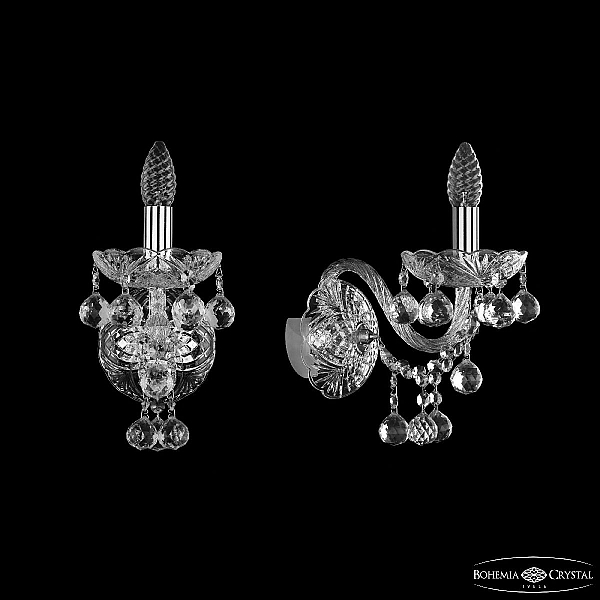 Бра Bohemia Ivele Crystal 1409B/1/160/XL Ni