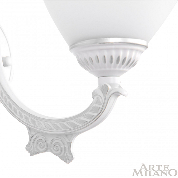 Бра Arte Milano 342837/1W WT+SL