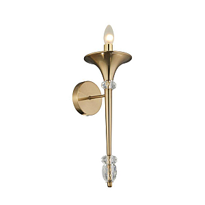 Бра Crystal Lux Miracle AP1 Bronze