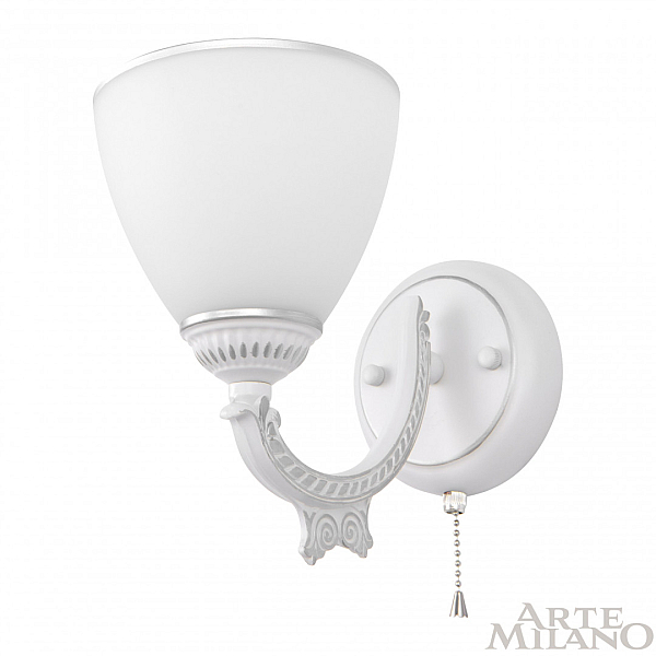 Бра Arte Milano 342837/1W WT+SL