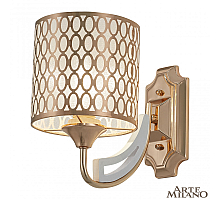 Бра Arte Milano Florentia-3387 303387/1W Wh/Gd