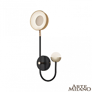 Бра Arte Milano Ferrara 273299/1+1 BK/GD