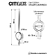 Бра Citilux Стиг черный CL203311