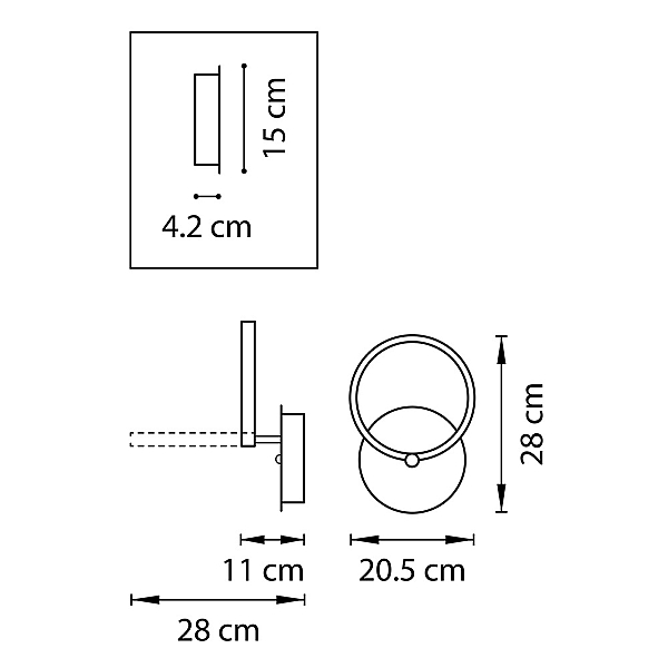 Бра Lightstar Breve 749612