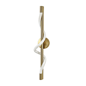 Настенный светильник Indigo Intreccio 14025/1W Brass V000142L