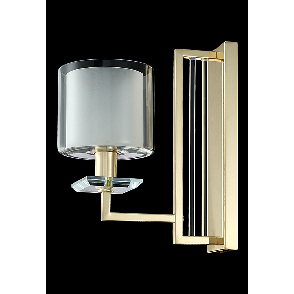 Бра Crystal Lux Nicolas AP1 Gold/White