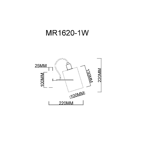 Бра MyFar Sara MR1620-1W