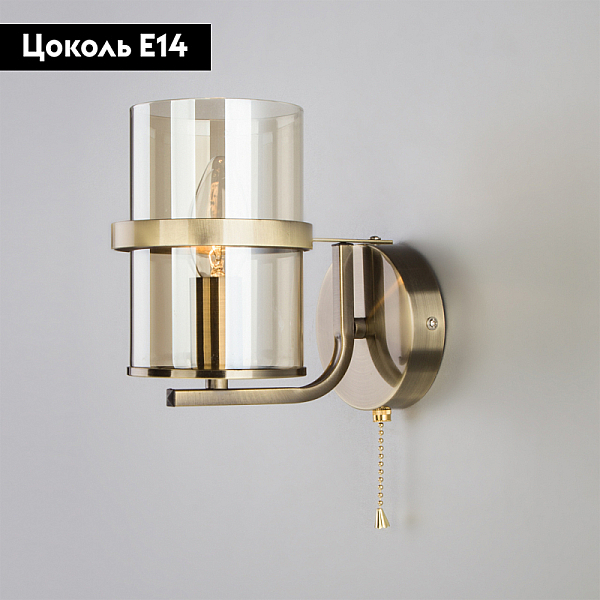 Бра Eurosvet 60085/1 античная бронза