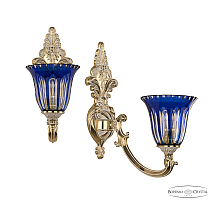 Бра Bohemia Ivele Crystal Verona 7209B14/1/175 GW P2 U Clear-Blue/H-1H