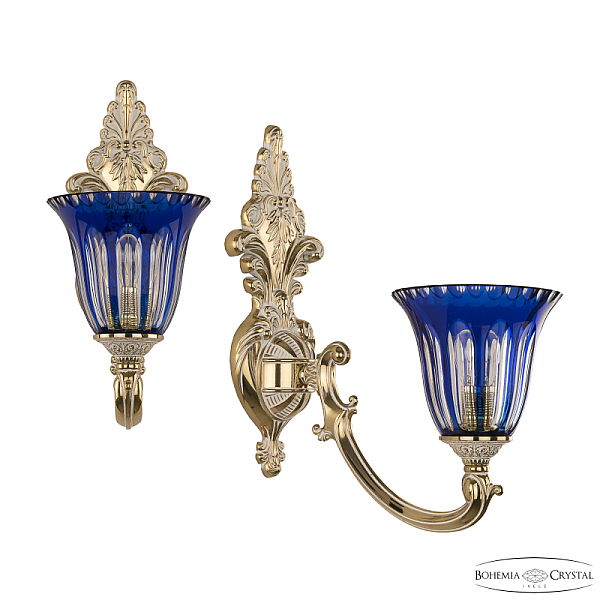 Бра Bohemia Ivele 7209B14/1/175 GW P2 U Clear-Blue/H-1H