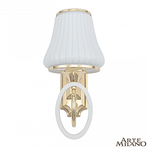 Бра Arte Milano Florentia-2387 302387/1W Wh/Gd