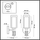 Бра Odeon Light Classic Saga 5088/1WA