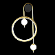 Бра Crystal Lux Rodrigo AP20W Led Black/Gold