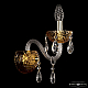 Бра Bohemia Ivele Crystal 5417B/1/165 G Amber/M-1F