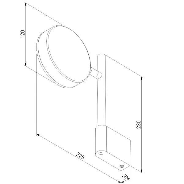 Бра Elektrostandard Tobi 4690389199943 a064593