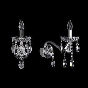 Бра Bohemia Ivele Crystal 1413B/1/200/XL Ni
