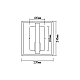 Бра Vele Luce Bastion VL6112W01