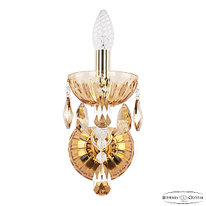 Бра Bohemia Ivele Crystal 5413B/1/165 G Amber/M-1H K721