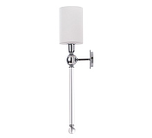 Бра Crystal Lux MIRABELLA AP1 CHROME/WHITE