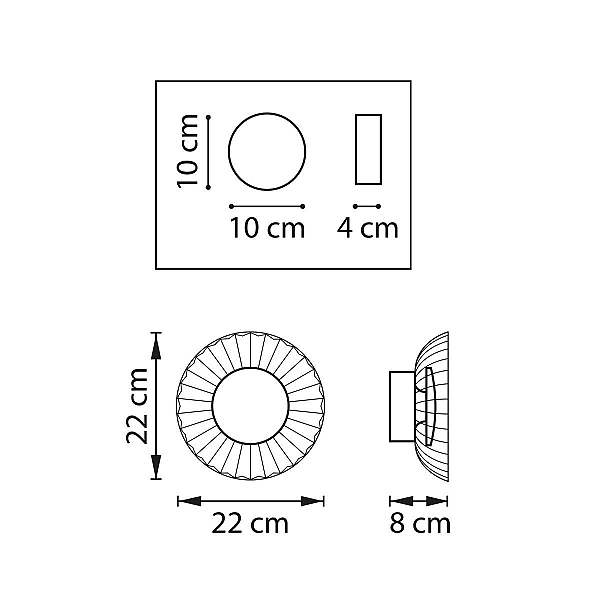 Бра Lightstar Celesta 809015