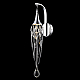 Бра Delight Collection Goddess Tears W68009S-1 chrome