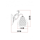 Бра Arte Lamp A7062AP-1AB