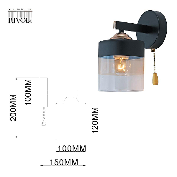 Бра Rivoli Isadora 9133-401 Б0054847