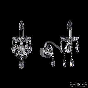 Бра Bohemia Ivele Crystal 1413B/1/200/XL Ni