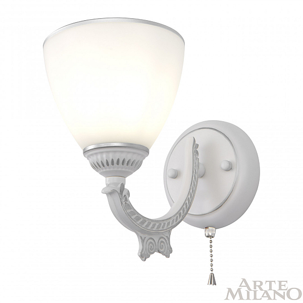 Бра Arte Milano 342837/1W WT+SL