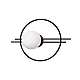 Бра Loft IT Circle 10143 Black