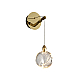 Бра Delight Collection Colvin MT9176-1WB titanium gold