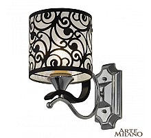 Бра Arte Milano Florentia-4957 304957/1W Bk/Ni