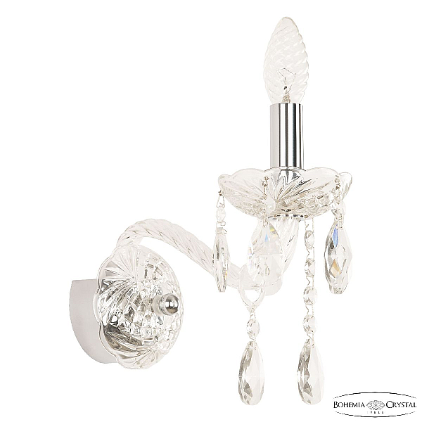 Бра Bohemia Ivele Crystal 107B/1/165 Ni