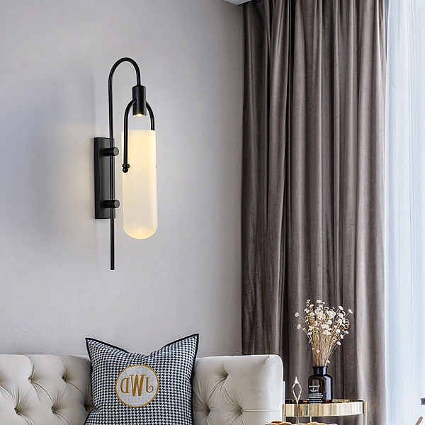 Бра DeLight Collection Arc Well B6066W/S black/white