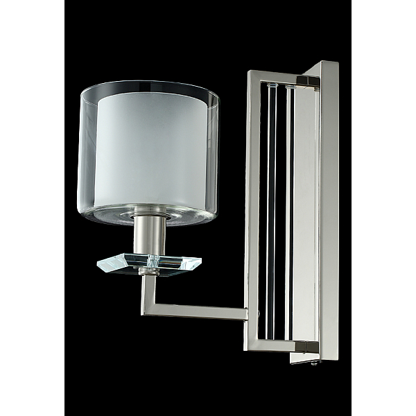 Бра Crystal Lux Nicolas AP1 Nickel/White