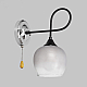 Бра IMEX MD.4243-1-W-BK+CH