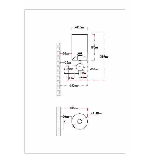 Бра Arte Lamp MATAR A4027AP-1PB