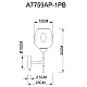 Бра Arte Lamp Yuka Smoky A7759AP-1PB